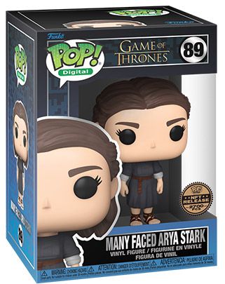 Figurine Funko Pop Game of Thrones #89 Arya Stark Multiples visages - Digital Pop