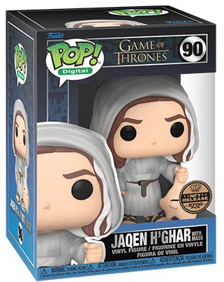 Figurine Funko Pop Game of Thrones #90 Jaqen H'Ghar avec masque - Digital Pop