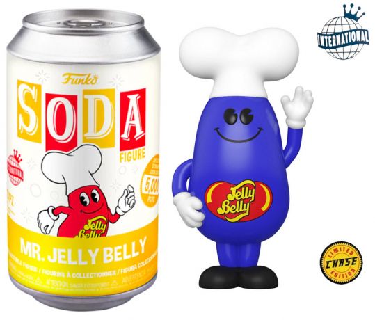Figurine Funko Soda Icônes de Pub Mr. Jelly Belly (Canette Jaune) [Chase]