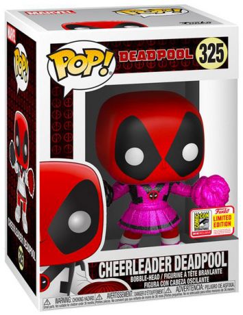 Figurine Funko Pop Deadpool [Marvel] #325 Deadpool Pom-Pom Girl - Paillettes roses