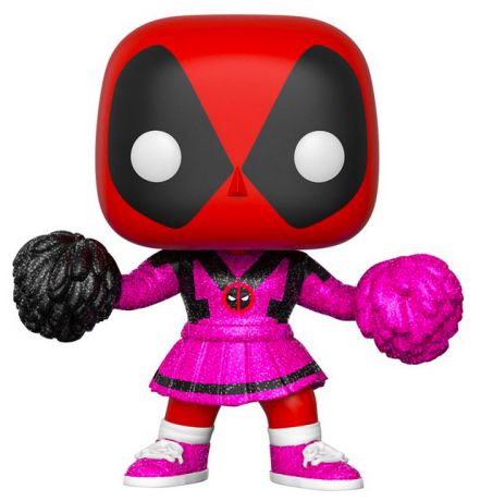 Figurine Funko Pop Deadpool [Marvel] #325 Deadpool Pom-Pom Girl - Paillettes roses