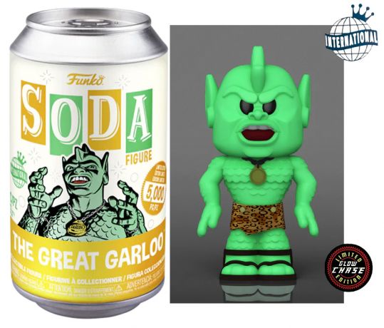 Figurine Funko Soda Icônes de Pub The Great Garloo (Canette Jaune) [Chase]