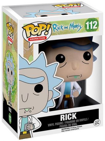 Figurine Funko Pop Rick et Morty #112 Rick