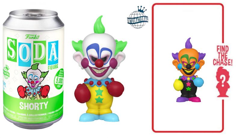 Figurine Funko Soda Les Clowns tueurs venus d'ailleurs Shorty (Canette Verte)