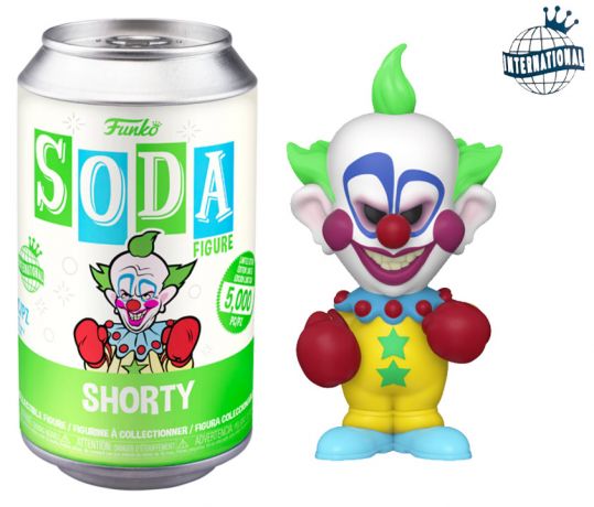 Figurine Funko Soda Les Clowns tueurs venus d'ailleurs Shorty (Canette Verte)