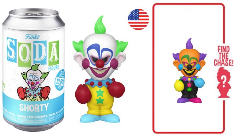 Figurine Funko Soda Les Clowns tueurs venus d'ailleurs Shorty (Canette Bleue)