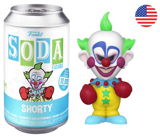 Figurine Funko Soda Les Clowns tueurs venus d'ailleurs Shorty (Canette Bleue)