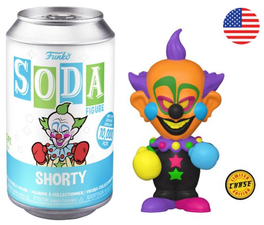 Figurine Funko Soda Les Clowns tueurs venus d'ailleurs Shorty (Canette Bleue) [Chase]