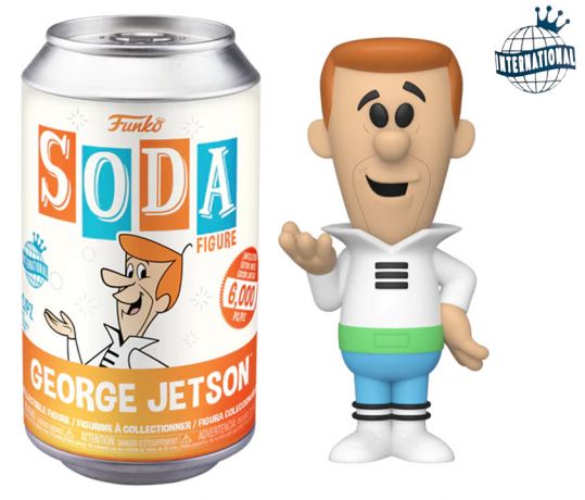 Figurine Funko Soda Hanna-Barbera George Jetson (Canette Orange)