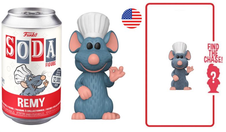 Figurine Funko Soda Ratatouille [Disney] Remy (Canette Rouge)