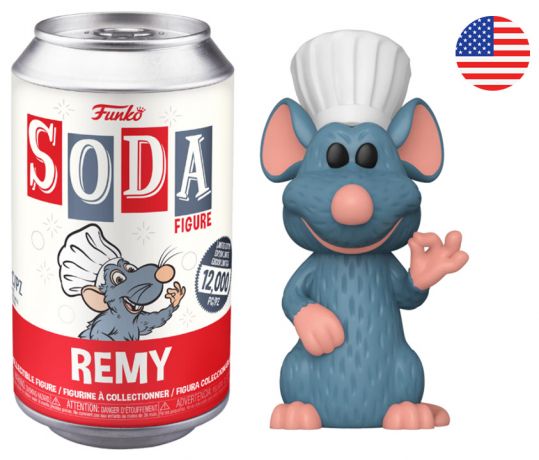 Figurine Funko Soda Ratatouille [Disney] Remy (Canette Rouge)