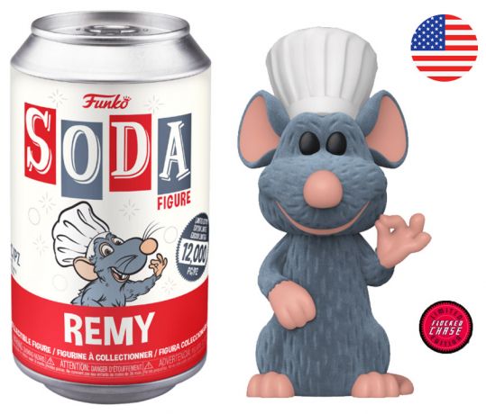 Figurine Funko Soda Ratatouille [Disney] Remy (Canette Rouge) [Chase]