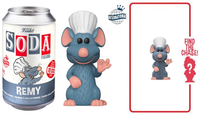 Figurine Funko Soda Ratatouille [Disney] Remy (Canette Grise)