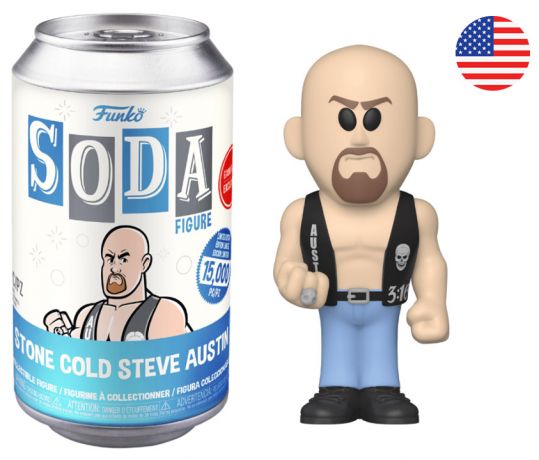 Figurine Funko Soda WWE Stone Cold Steve Austin (Canette Bleue)