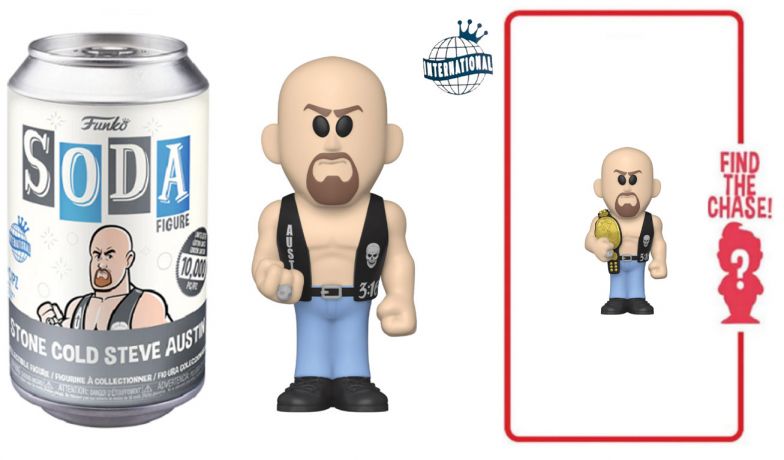 Figurine Funko Soda WWE Stone Cold Steve Austin (Canette Grise)