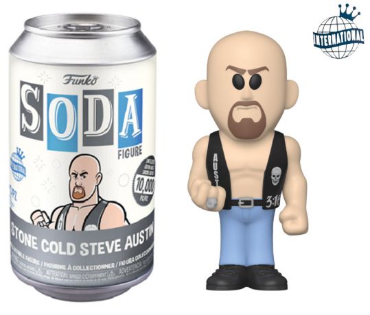 Figurine Funko Soda WWE Stone Cold Steve Austin (Canette Grise)