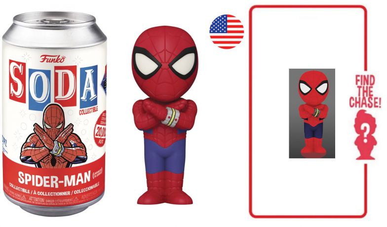 Figurine Funko Soda Marvel Comics Spider-Man (Japanese TV Series) (Canette Rouge)