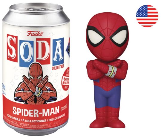 Figurine Funko Soda Marvel Comics Spider-Man (Japanese TV Series) (Canette Rouge)