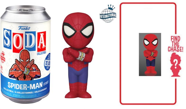 Figurine Funko Soda Marvel Comics Spider-Man (Japanese TV Series) (Canette Bleue)