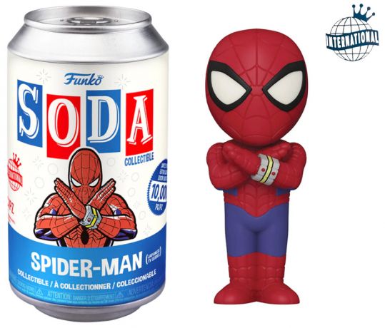 Figurine Funko Soda Marvel Comics Spider-Man (Japanese TV Series) (Canette Bleue)