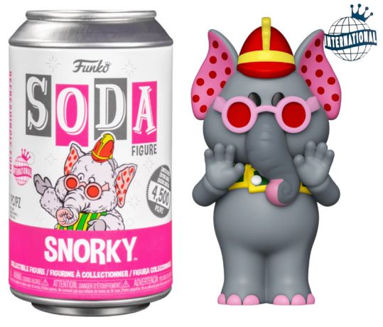 Figurine Funko Soda Hanna-Barbera Snorky (Canette Rose)