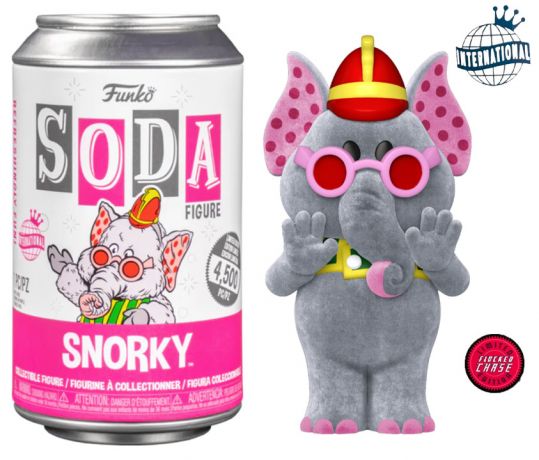 Figurine Funko Soda Hanna-Barbera Snorky (Canette Rose) [Chase]