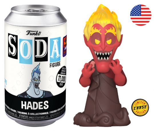 Figurine Funko Soda Hercule [Disney] Hades (Canette Noire) [Chase]