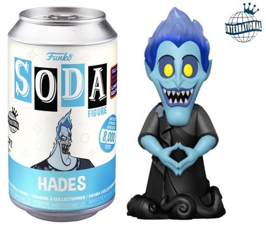 Figurine Funko Soda Hercule [Disney] Hades (Canette Bleue)