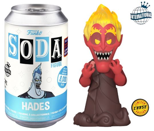 Figurine Funko Soda Hercule [Disney] Hades (Canette Bleue) [Chase]