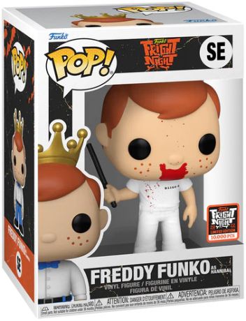 Figurine Funko Pop Freddy Funko Freddy Funko en Hannibal Lecter