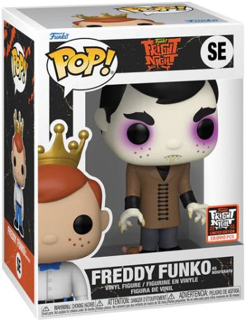 Figurine Funko Pop Freddy Funko Freddy Funko en Nosferatu