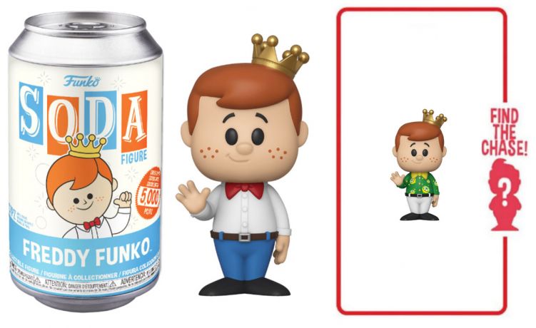 Figurine Funko Soda Freddy Funko Freddy Funko (Canette Bleue)