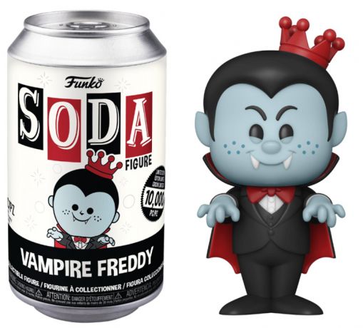 Figurine Funko Soda Freddy Funko Vampire Freddy (Canette Noire)