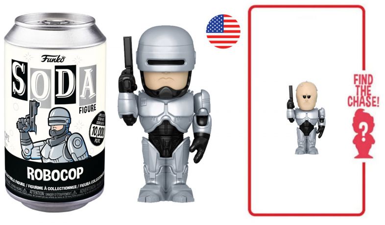 Figurine Funko Soda RoboCop Robocop (Canette Noire)