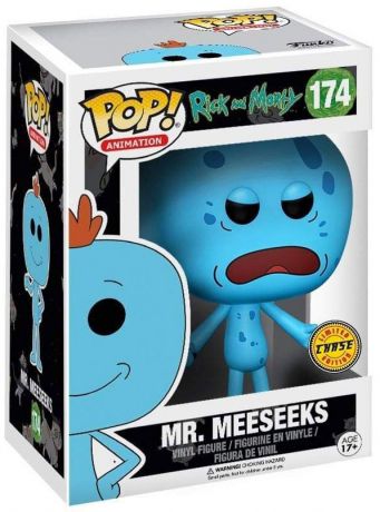 Figurine Funko Pop Rick et Morty #174 Mr. Meeseeks - Avec pistolet [Chase]