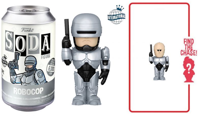 Figurine Funko Soda RoboCop Robocop (Canette Grise)