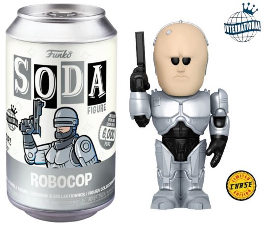 Figurine Funko Soda RoboCop Robocop (Canette Grise) [Chase]