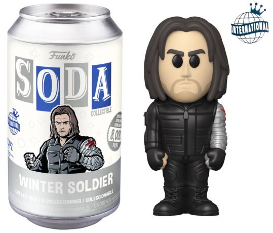 Figurine Funko Soda Captain America : Civil War [Marvel] Soldat d'hiver (Canette Grise)