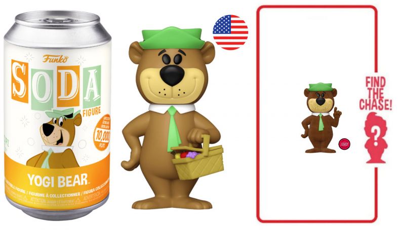 Figurine Funko Soda Hanna-Barbera Yogi Bear (Canette Orange)