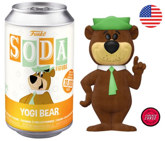 Figurine Funko Soda Hanna-Barbera Yogi Bear (Canette Orange) [Chase]
