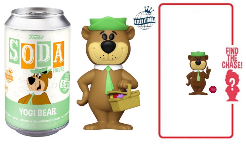 Figurine Funko Soda Hanna-Barbera Yogi Bear (Canette Verte)