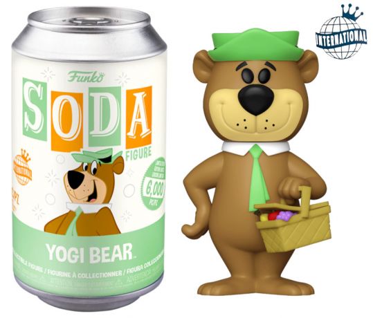 Figurine Funko Soda Hanna-Barbera Yogi Bear (Canette Verte)