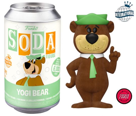 Figurine Funko Soda Hanna-Barbera Yogi Bear (Canette Verte) [Chase]