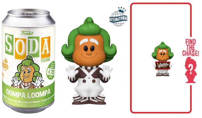 Figurine Funko Soda Charlie et la Chocolaterie Oompa Loompa (Canette Verte)