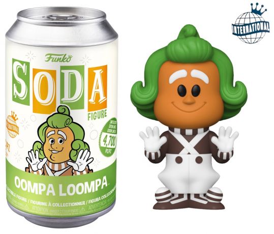 Figurine Funko Soda Charlie et la Chocolaterie Oompa Loompa (Canette Verte)