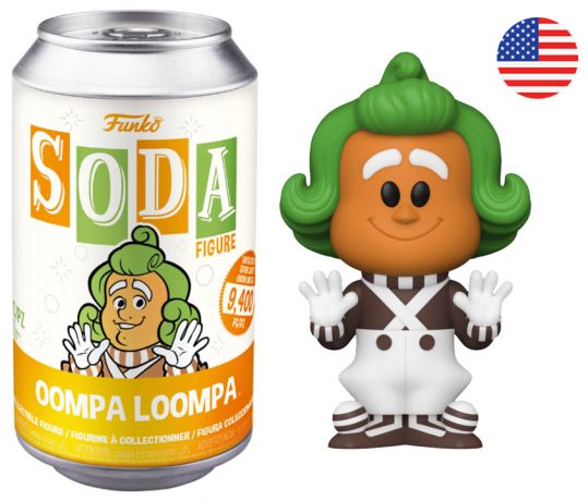 Figurine Funko Soda Charlie et la Chocolaterie Oompa Loompa (Canette Orange)