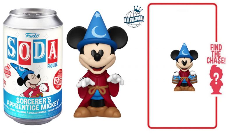 Figurine Funko Soda Fantasia [Disney] L'Apprenti sorcier Mickey (Canette Bleue)