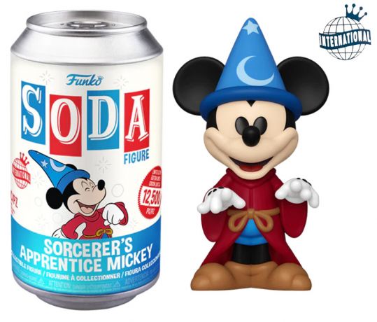 Figurine Funko Soda Fantasia [Disney] L'Apprenti sorcier Mickey (Canette Bleue)