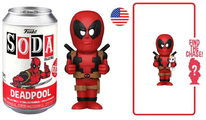 Figurine Funko Soda Deadpool [Marvel] Deadpool (Canette Rouge)
