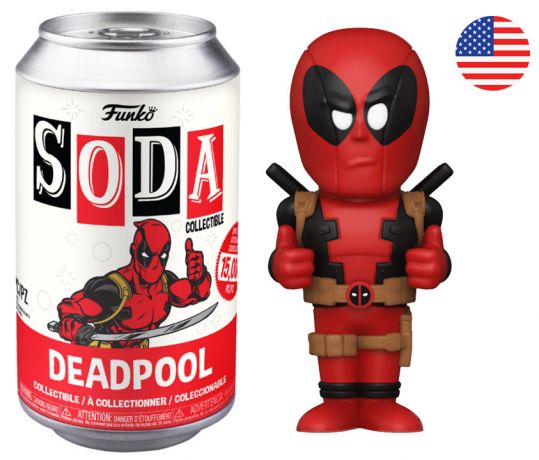 Figurine Funko Soda Deadpool [Marvel] Deadpool (Canette Rouge)